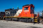 BUGX 1204, EMD SW7RM, ex IC 1204 SW7RM ex IC 9304 EMD SW7 at BRC Clearing Yard